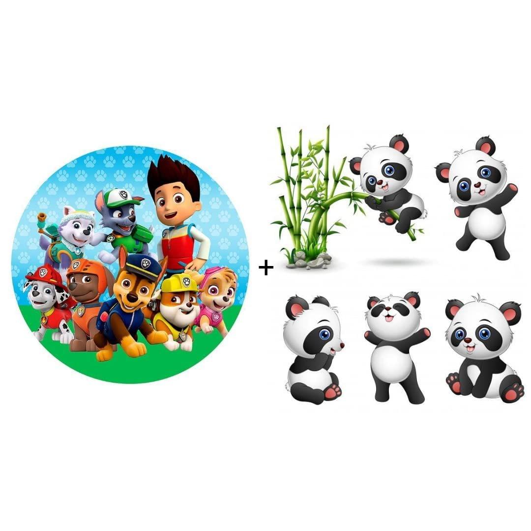 APM Combo of 2 Wall Sticker Fully Waterproof Vinyl Sticker self Adhesive for Living Room, Kids Room 12X18 inches (K14)
