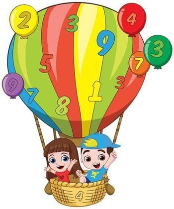 APM Kids Cartoon Wall Sticker Fully Waterproof Vinyl Sticker self Adhesive for Living Room, Bedroom, Office, Kids Room 12X18 inches (HK10)