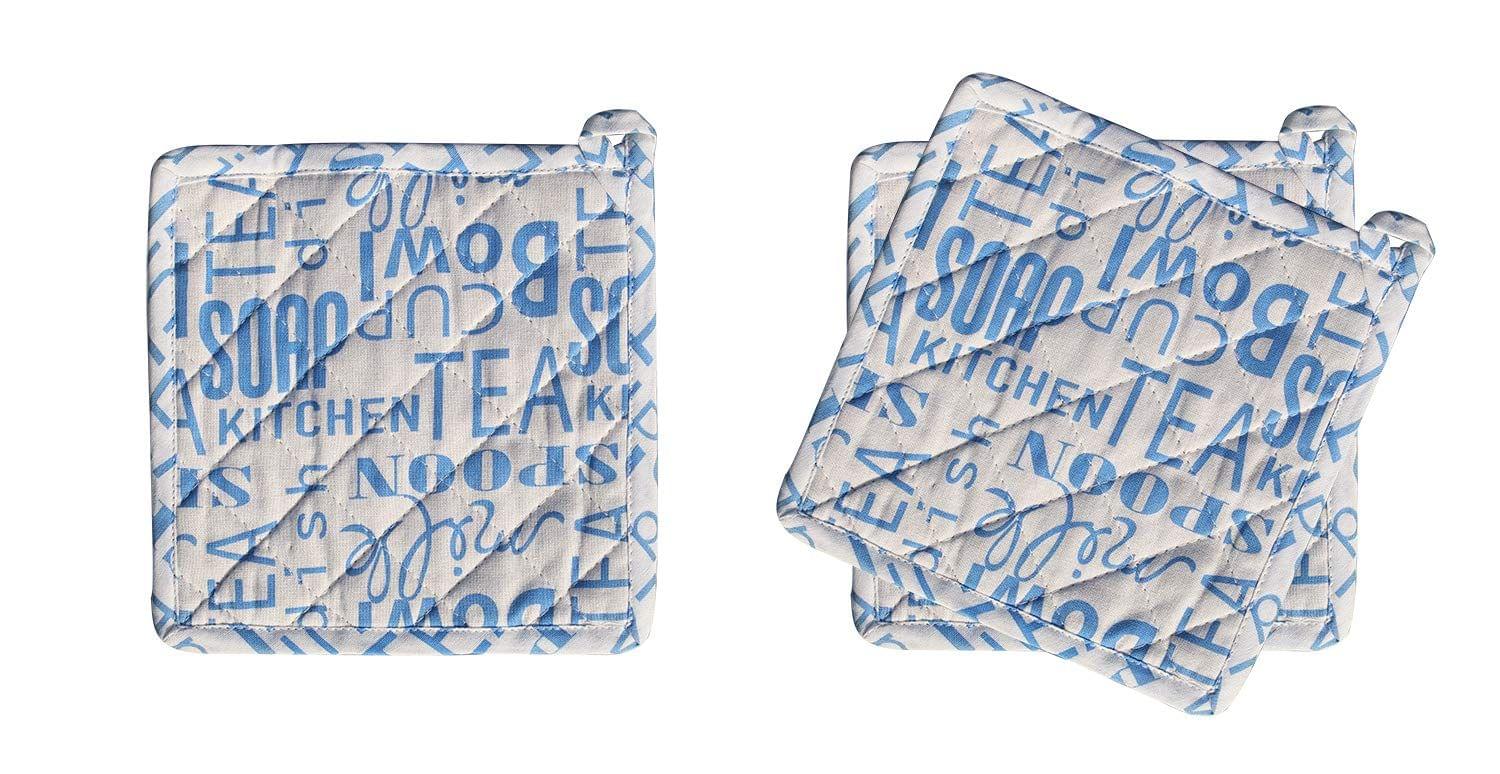 Airwill, 40x40 cm Pot Holders. Pack of 3 Pieces.