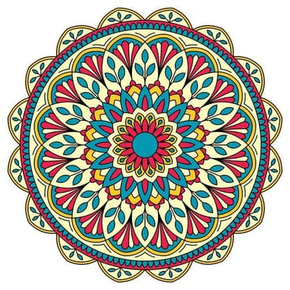 APM Rangoli Waterproof Laminated Floor Sticker in 15X15 inches (DS14) APM Rangoli Waterproof Laminated Floor Sticker in 15X15 inches (DS14)