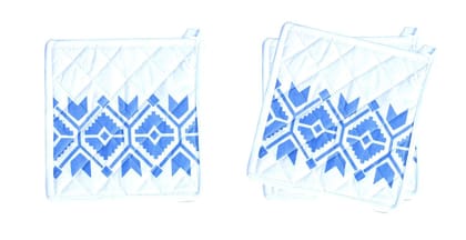 Airwill, 40x40 cm Pot Holders. Pack of 3 Pieces.