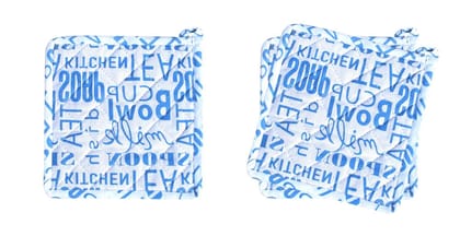 Airwill, 40x40 cm Pot Holders. Pack of 3 Pieces.