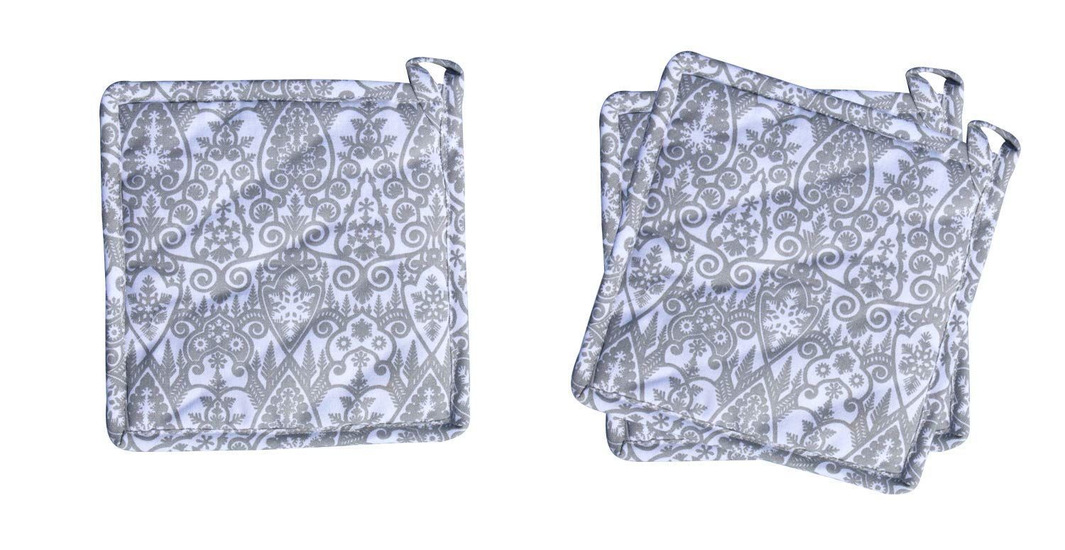 Airwill, 40x40 cm Pot Holders. Pack of 3 Pieces.