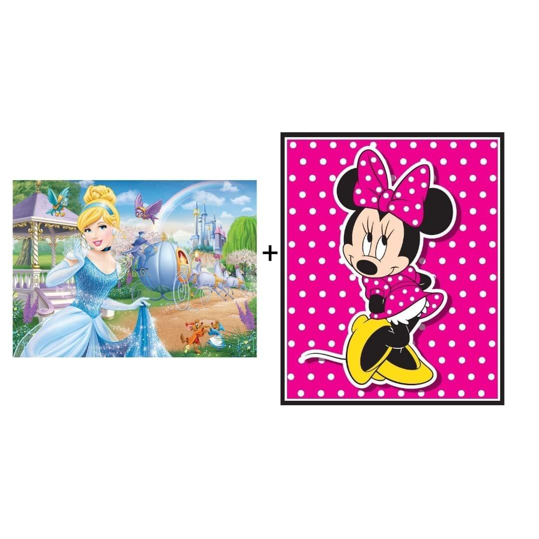 APM Combo of 2 Wall Sticker Fully Waterproof Vinyl Sticker self Adhesive for Living Room, Kids Room 12X18 inches (K12)
