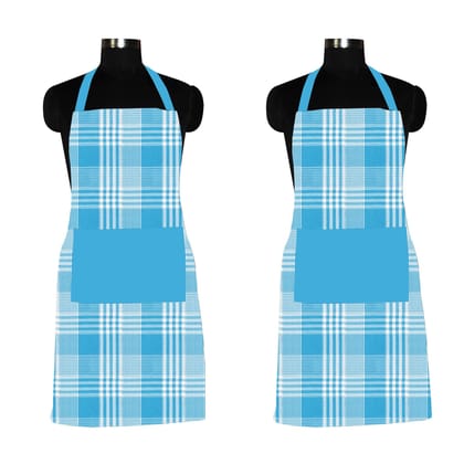 AIRWILL, 100% Cotton Designer Home Use, Chefs and Regular Aprons, Pack of 2 pc