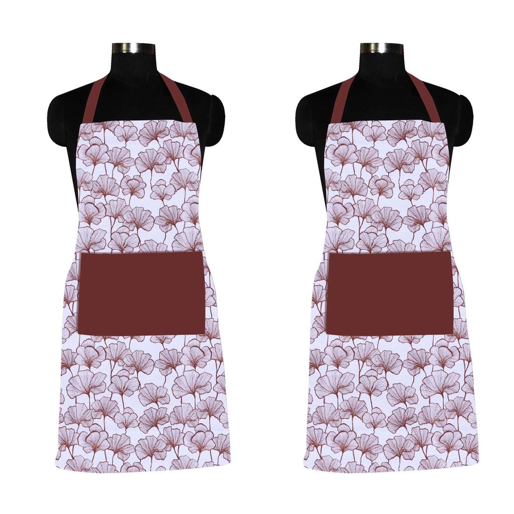 AIRWILL, 100% Cotton Designer Home Use, Chefs and Regular Aprons, Pack of 2 pc - Cookware | Buy online on ZillyBuy