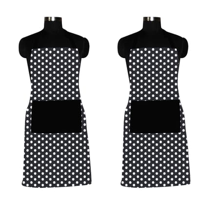 AIRWILL, 100% Cotton Designer Home Use, Chefs and Regular Aprons, Pack of 2 pc