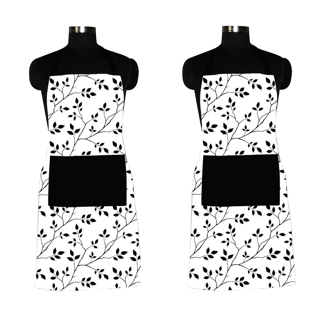 AIRWILL, 100% Cotton Designer Home Use, Chefs and Regular Aprons, Pack of 2 pc - Cookware | Buy online on ZillyBuy
