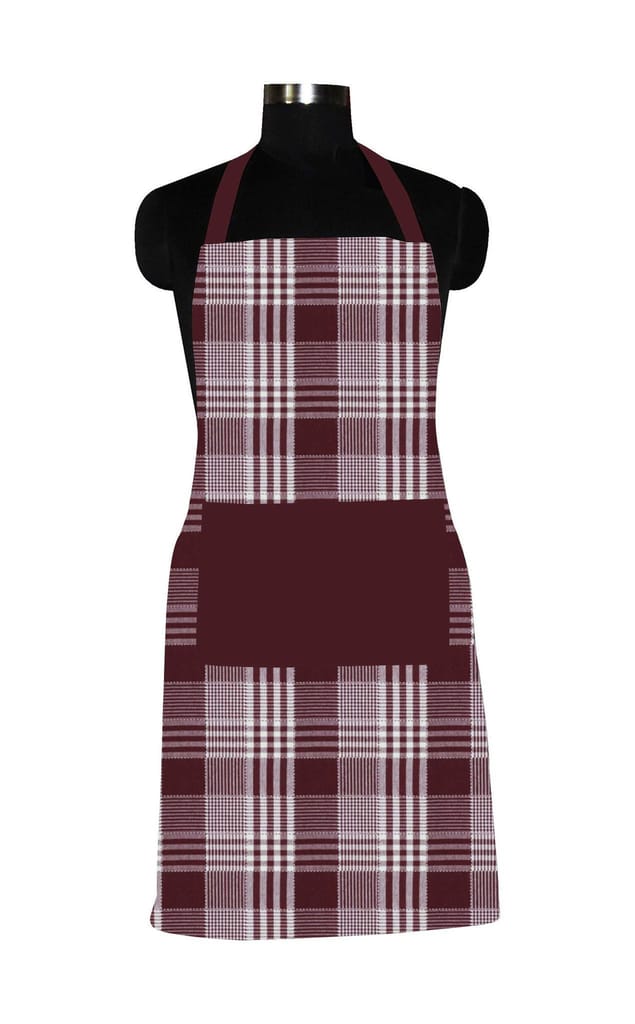 AIRWILL, 100% Cotton Designer Home Use, Chefs and Regular Aprons, Pack of 1 pc - Cookware | Buy online on ZillyBuy