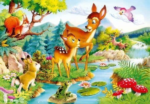 APM Kids Cartoon Wall Sticker Fully Waterproof Vinyl Sticker self Adhesive for Living Room, Bedroom, Office, Kids Room 12X18 inches (JU26)
