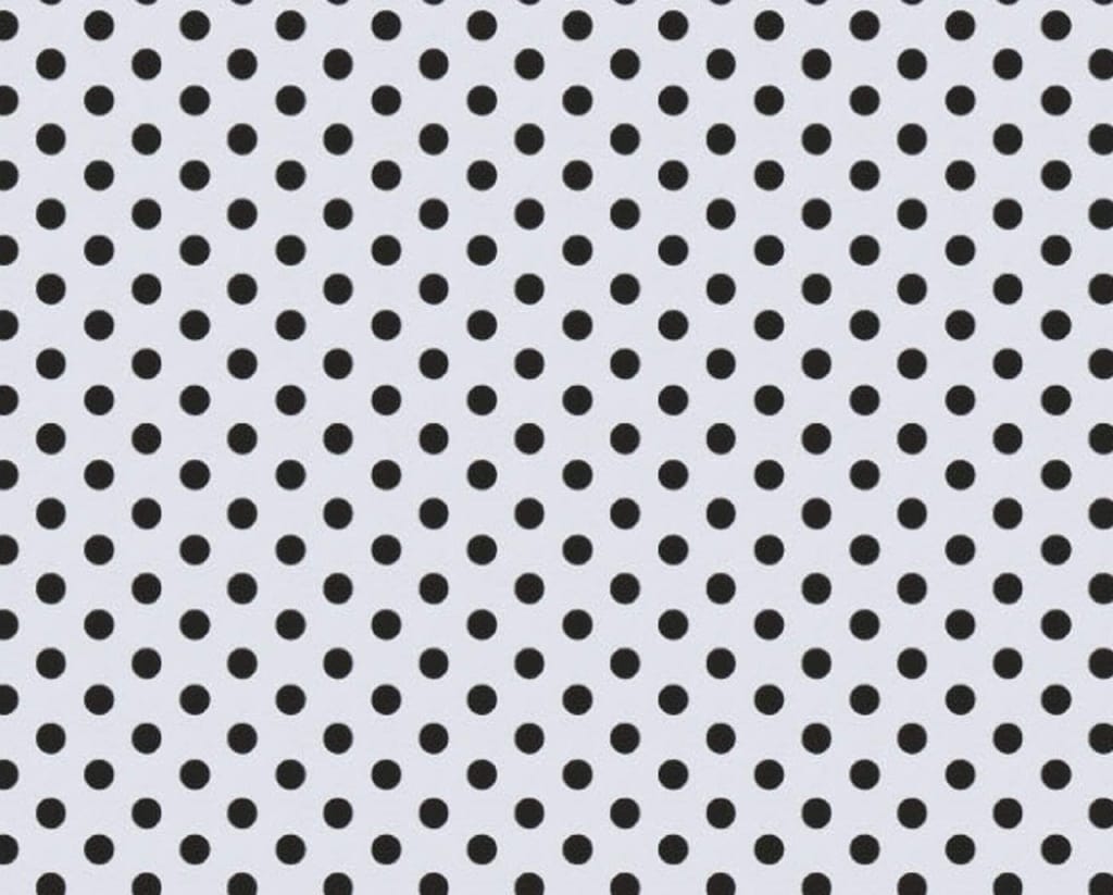 AIRWILL 100% Cotton Polka Pattern 4 Seater Square Table Cover Sized, 56x56 inches (Black,White, Pack of 1)