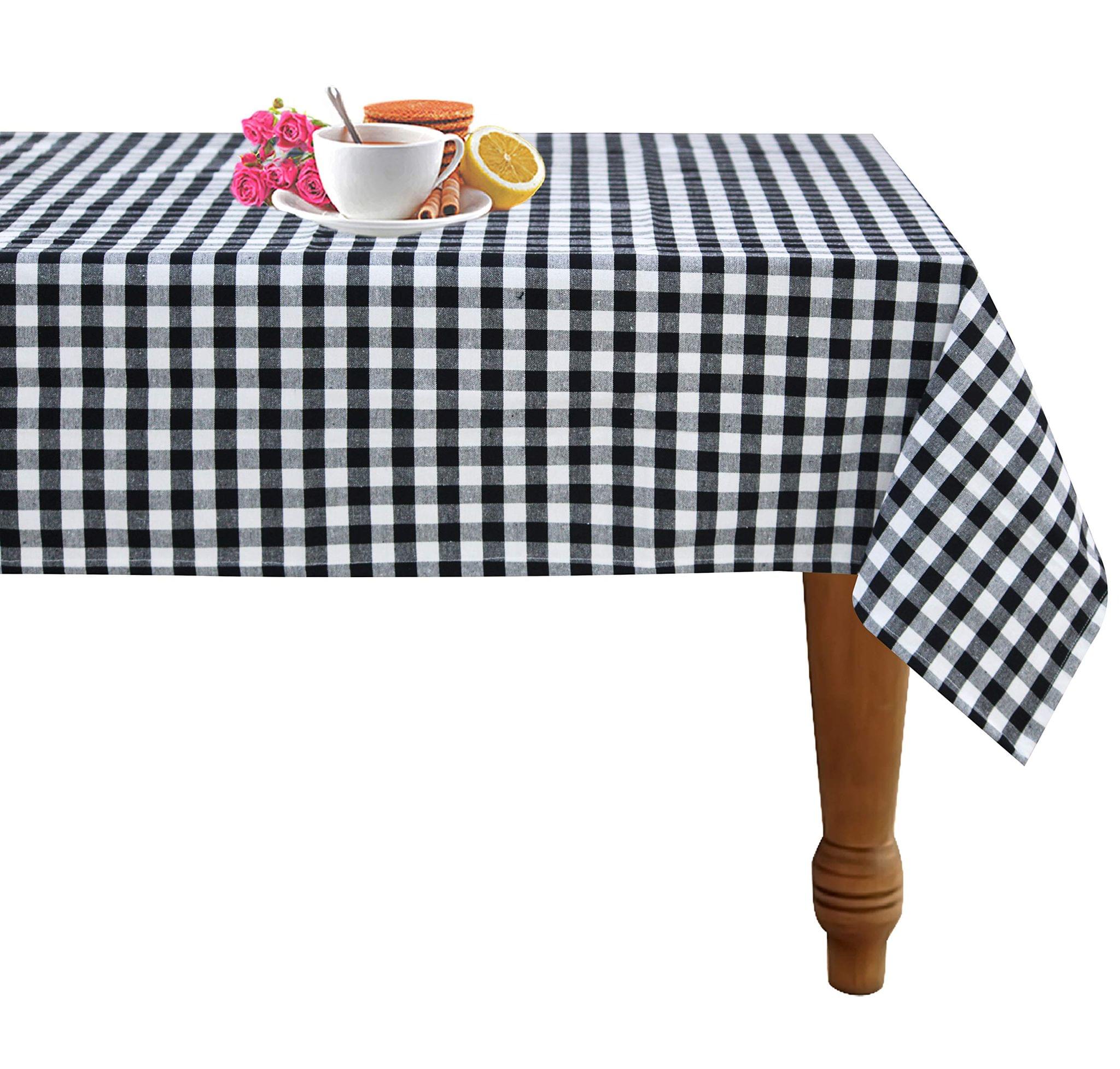 AIRWILL 100% Cotton 2 Seater Table Cover (Pack of 1)