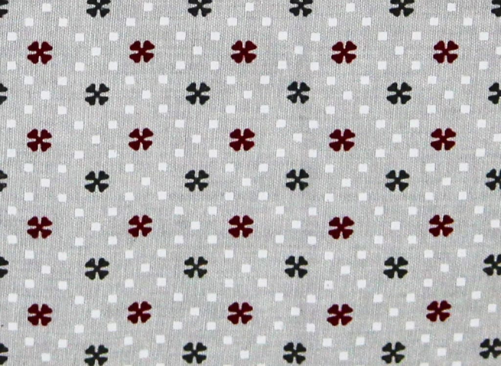 AIRWILL 100% Cotton Floral Pattern 4 Seater Square Table Cover Sized, 56x56 inches (Green,Maroon,Green, Pack of 1)