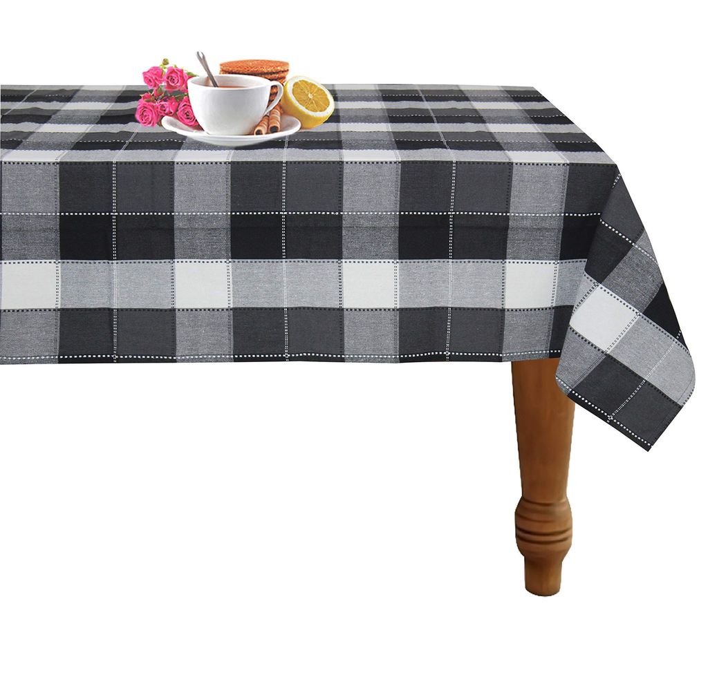 AIRWILL 100% Cotton 2 Seater Table Cover (Pack of 1)