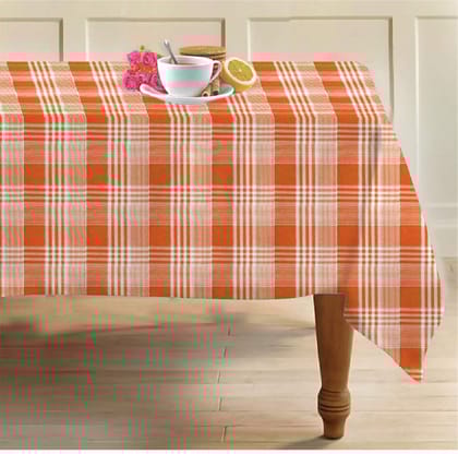 AIRWILL 100% Cotton 2 Seater Table Cover (Pack of 1)