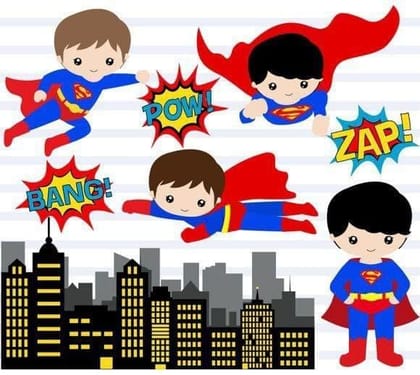 APM Kids Cartoon Wall Sticker Fully Waterproof Vinyl Sticker self Adhesive for Living Room, Bedroom, Office, Kids Room 12X18 inches (Q2)