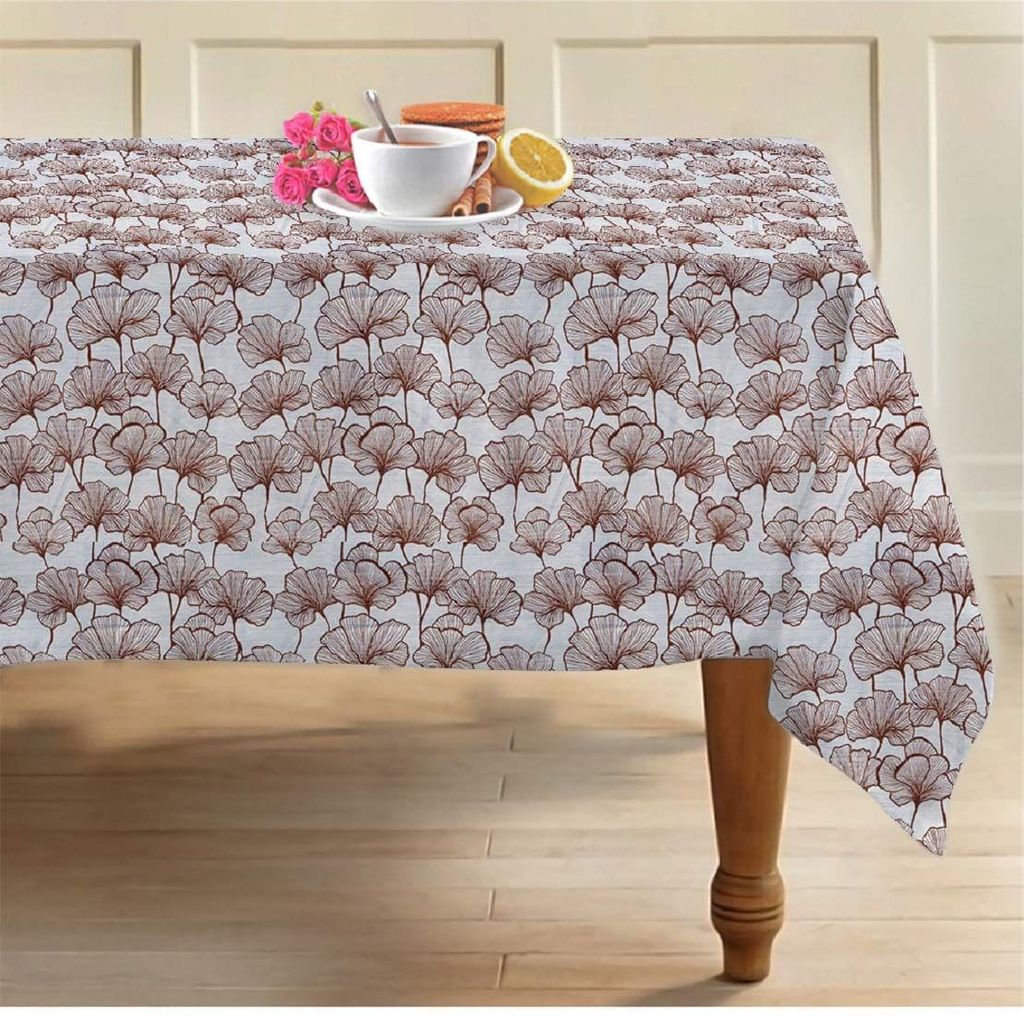 AIRWILL, 100% Cotton Designer Tablecloth/Teapoy Cloth, Sized by 140cm in Width and 180cm in Length. Use as 6/8 Seaters, Rectangles Shaped. Pack of 1 Piece - Towels | Buy online on ZillyBuy