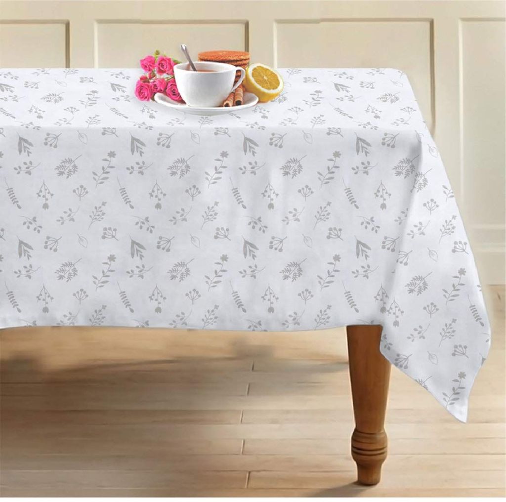 AIRWILL, 100% Cotton Designer Tablecloth/Teapoy Cloth, Sized by 140cm in Width and 180cm in Length. Use as 6/8 Seaters, Rectangles Shaped. Pack of 1 Piece - Towels | Buy online on ZillyBuy