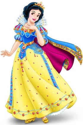 APM Princess Wall Sticker Fully Waterproof Vinyl Sticker self Adhesive for Living Room, Bedroom, Office, Kids Room 12X18 inches (P5)
