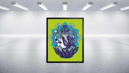 APM WALL HANGING.75 inch Fiber Photo Frame PVC Vinyl Digital Print in 12x18 Inches APM WALL HANGING.75 inch Fiber Photo Frame PVC Vinyl Digital Print in 12x18 Inches