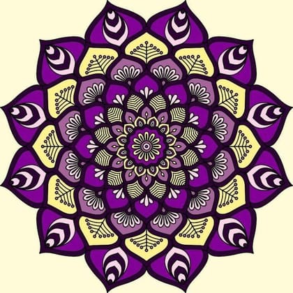 APM Rangoli Waterproof Laminated Floor Sticker in 15X15 inches APM Rangoli Waterproof Laminated Floor Sticker in 15X15 inches