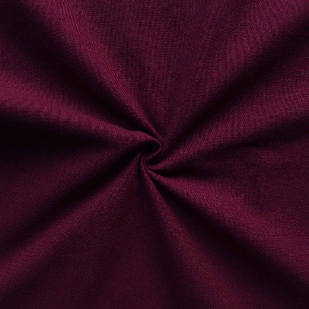 AIRWILL 100% Cotton Solid Pattern 8 Seater Rectangle Table Cover Sized, 56x95 inches (Maroon, Pack of 1)
