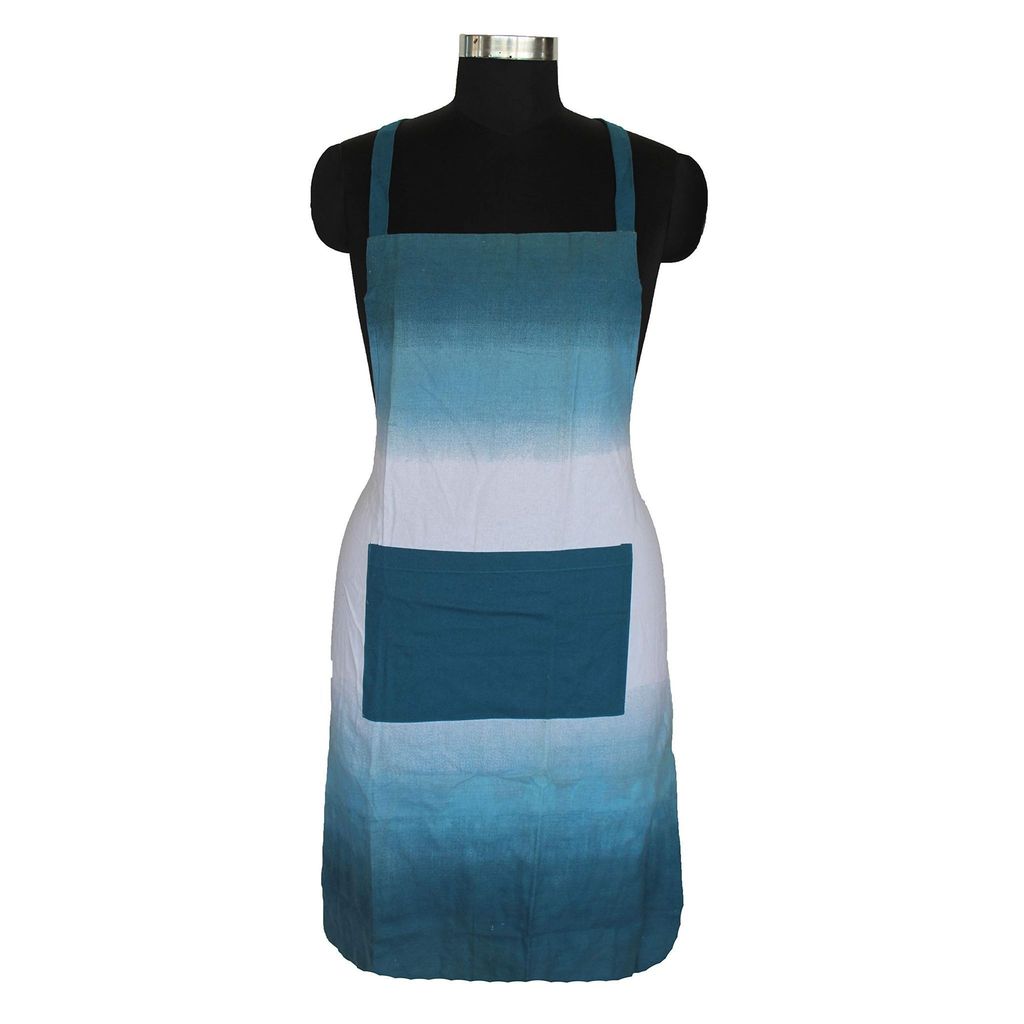 Airwill, 100% Cotton Designer Self Designed Bib Apron, Sized 65cm in Width and 80cm in Length with 2 Long Straps on Both Sides and Adjustable Buckle on Top. Pack of 1 pc - Dupattas & Shawls | Buy online on ZillyBuy