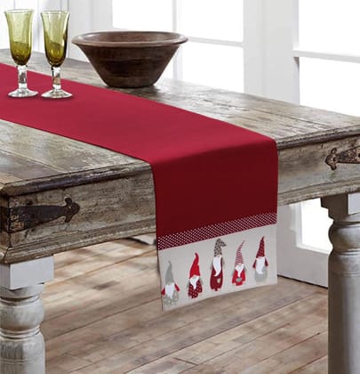 Airwill, Cotton Printed Pattern Table Runner 30x152cm (Red) - Pack of 1 Airwill, Cotton Printed Pattern Table Runner 30x152cm (Red) - Pack of 1