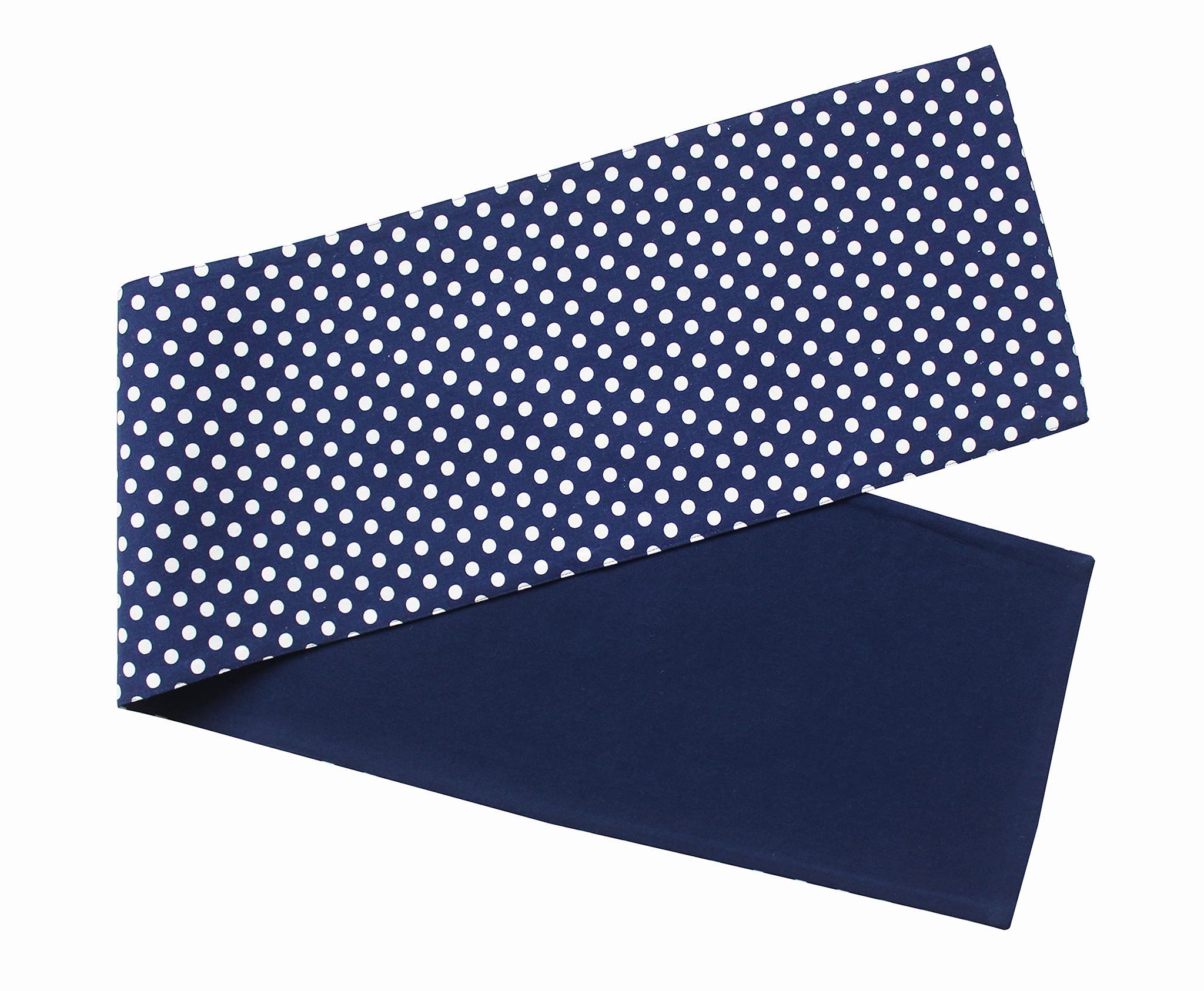 Airwill, Cotton Polka Pattern Table Runner 30x152cm (Blue) - Pack of 1