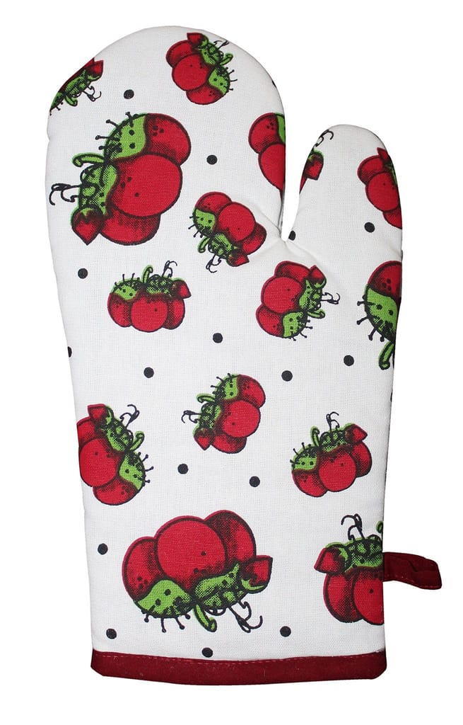 Airwill, Cotton Heart Resistant Oven Gloves (Pack of 2 Pieces)