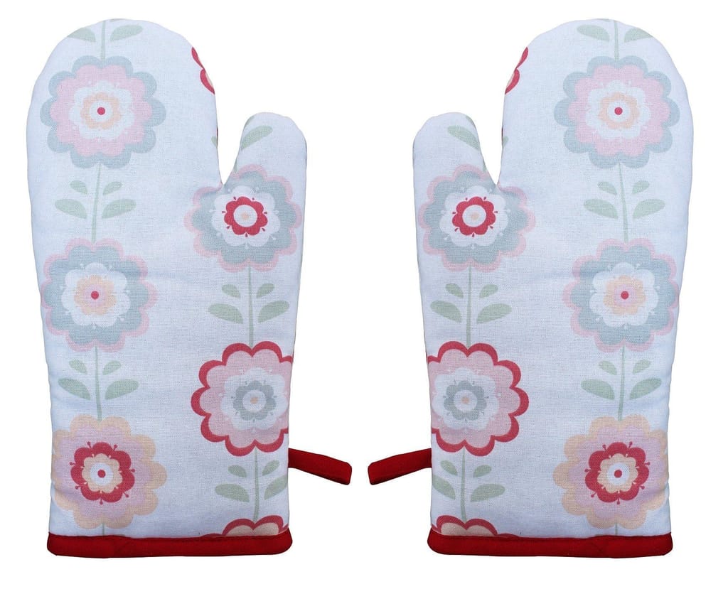 Airwill, Cotton Heart Resistant Oven Gloves (Pack of 2 Pieces) - Gloves | Buy online on ZillyBuy