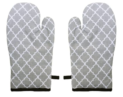 Airwill, Cotton Heart Resistant Oven Gloves (Pack of 2 Pieces)