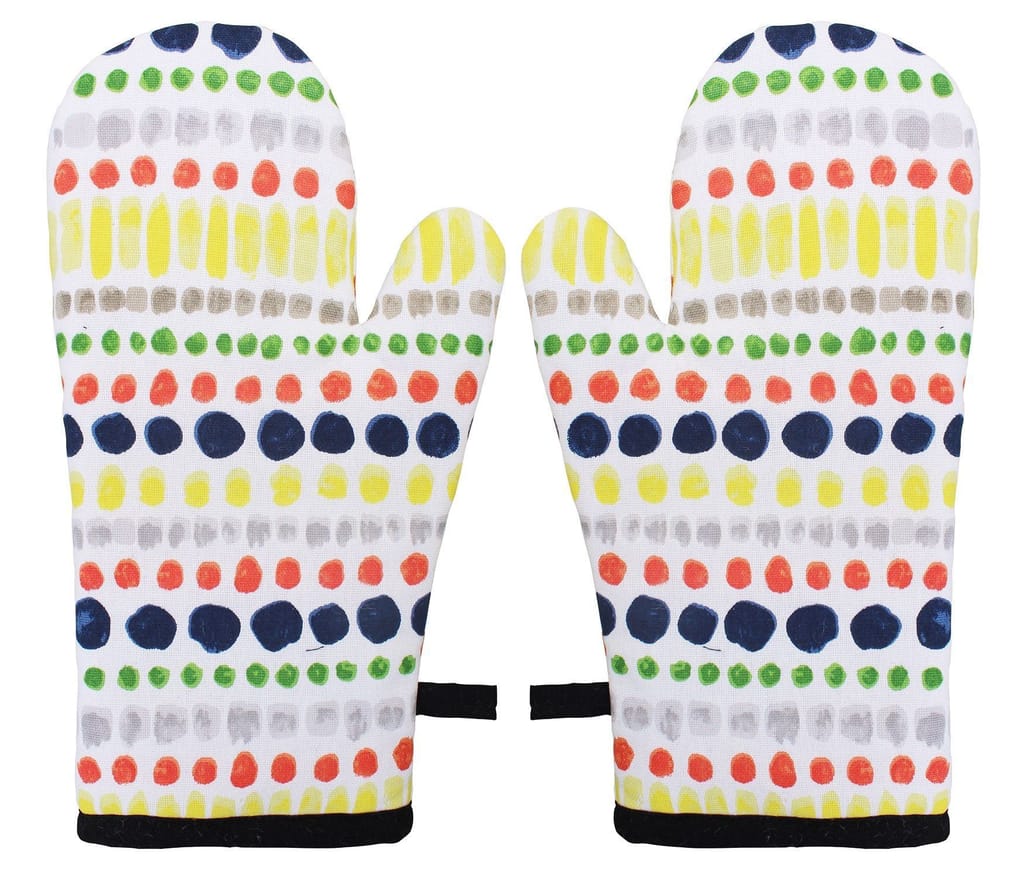 Airwill, Cotton Heart Resistant Oven Gloves (Pack of 2 Pieces) - Gloves | Buy online on ZillyBuy