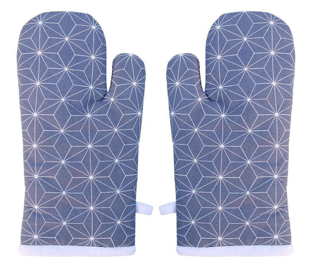 Airwill, Cotton Heart Resistant Oven Gloves (Pack of 2 Pieces)