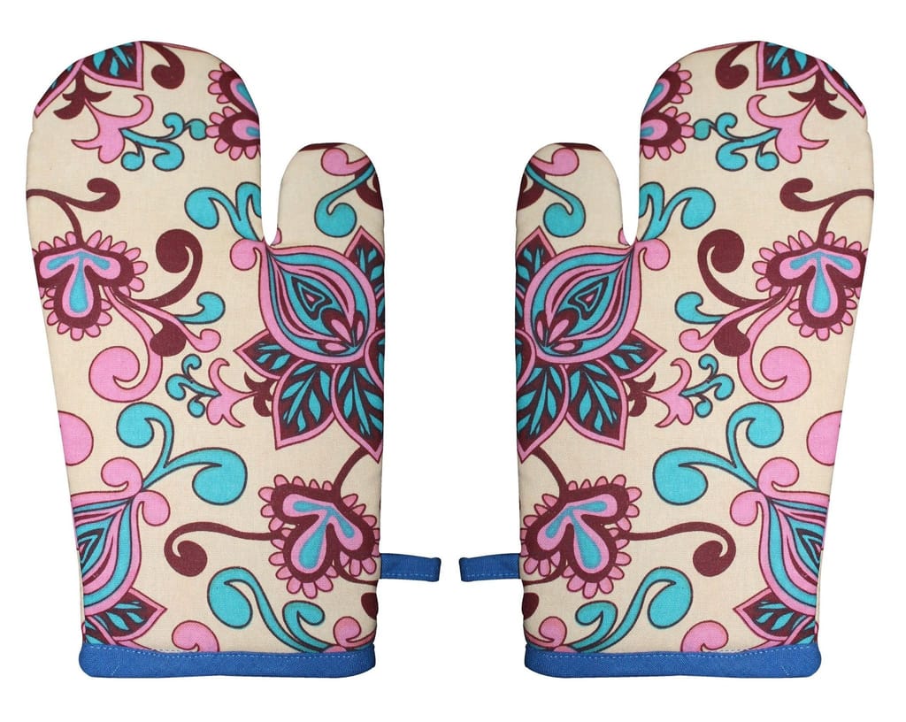 Airwill, Cotton Heart Resistant Oven Gloves (Pack of 2 Pieces) - Gloves | Buy online on ZillyBuy