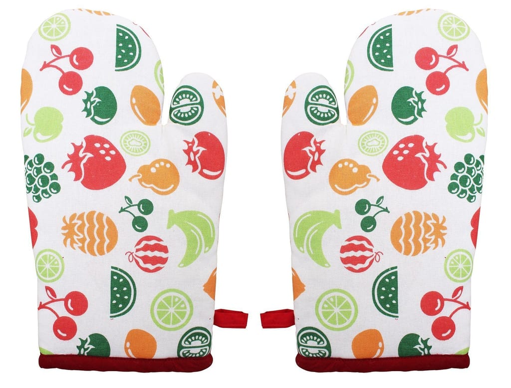 Airwill, Cotton Heart Resistant Oven Gloves (Pack of 2 Pieces) - Gloves | Buy online on ZillyBuy