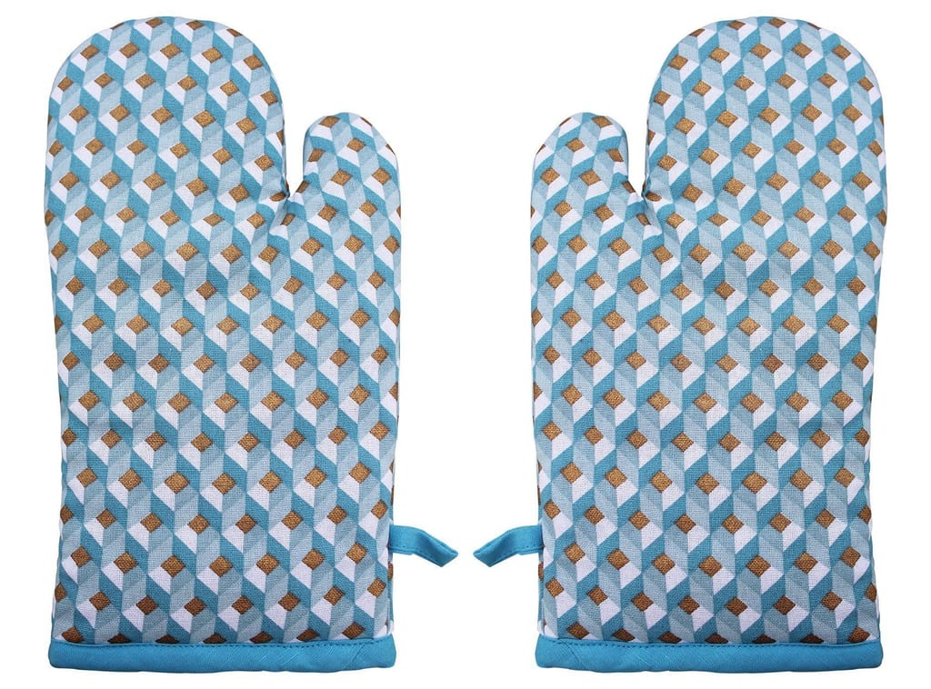 Airwill, Cotton Heart Resistant Oven Gloves (Pack of 2 Pieces) - Gloves | Buy online on ZillyBuy