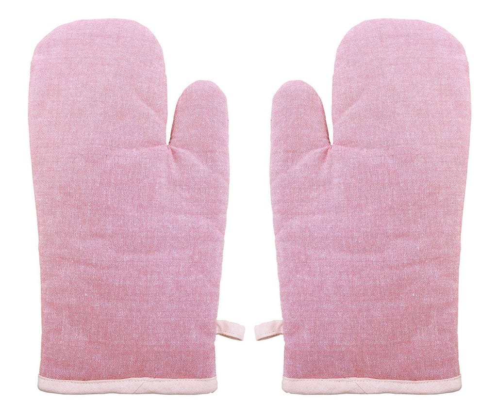 Airwill, Cotton Heart Resistant Oven Gloves (Pack of 2 Pieces)