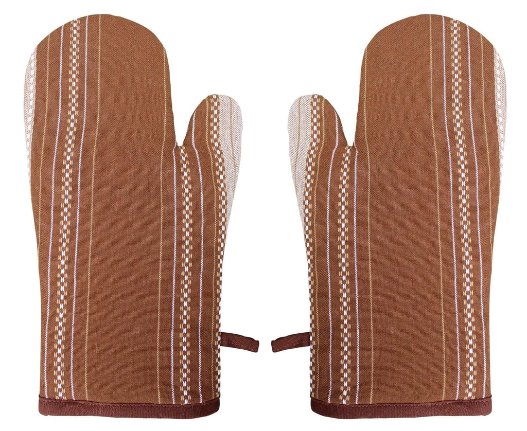 Airwill, Cotton Heart Resistant Oven Gloves (Pack of 2 Pieces) - Gloves | Buy online on ZillyBuy