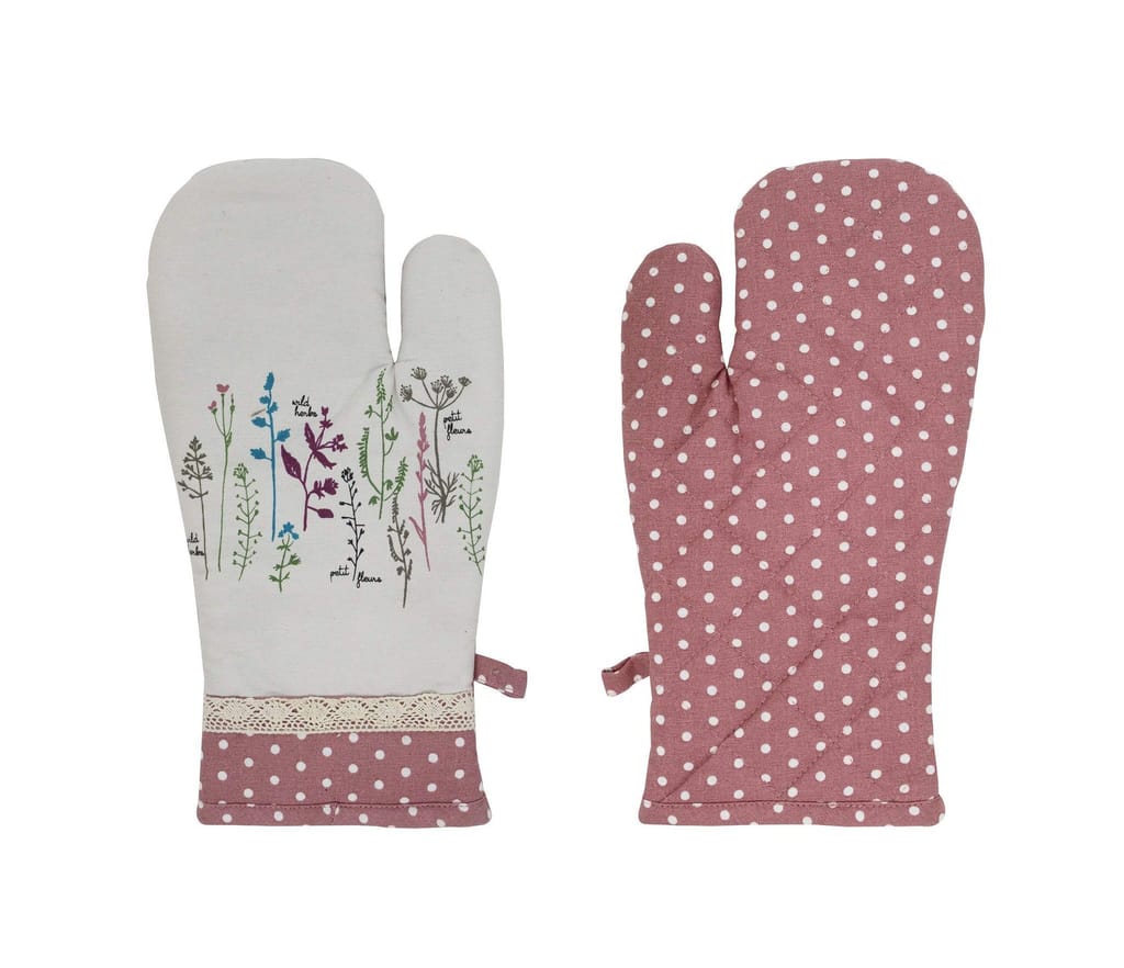 AIRWILL, 100% Cotton Kitchen Padded Oven Gloves, Mitts (Pack of 2) - Gloves | Buy online on ZillyBuy