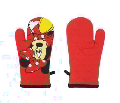 AIRWILL, 100% Cotton Kitchen Padded Oven Gloves, Mitts (Pack of 2)