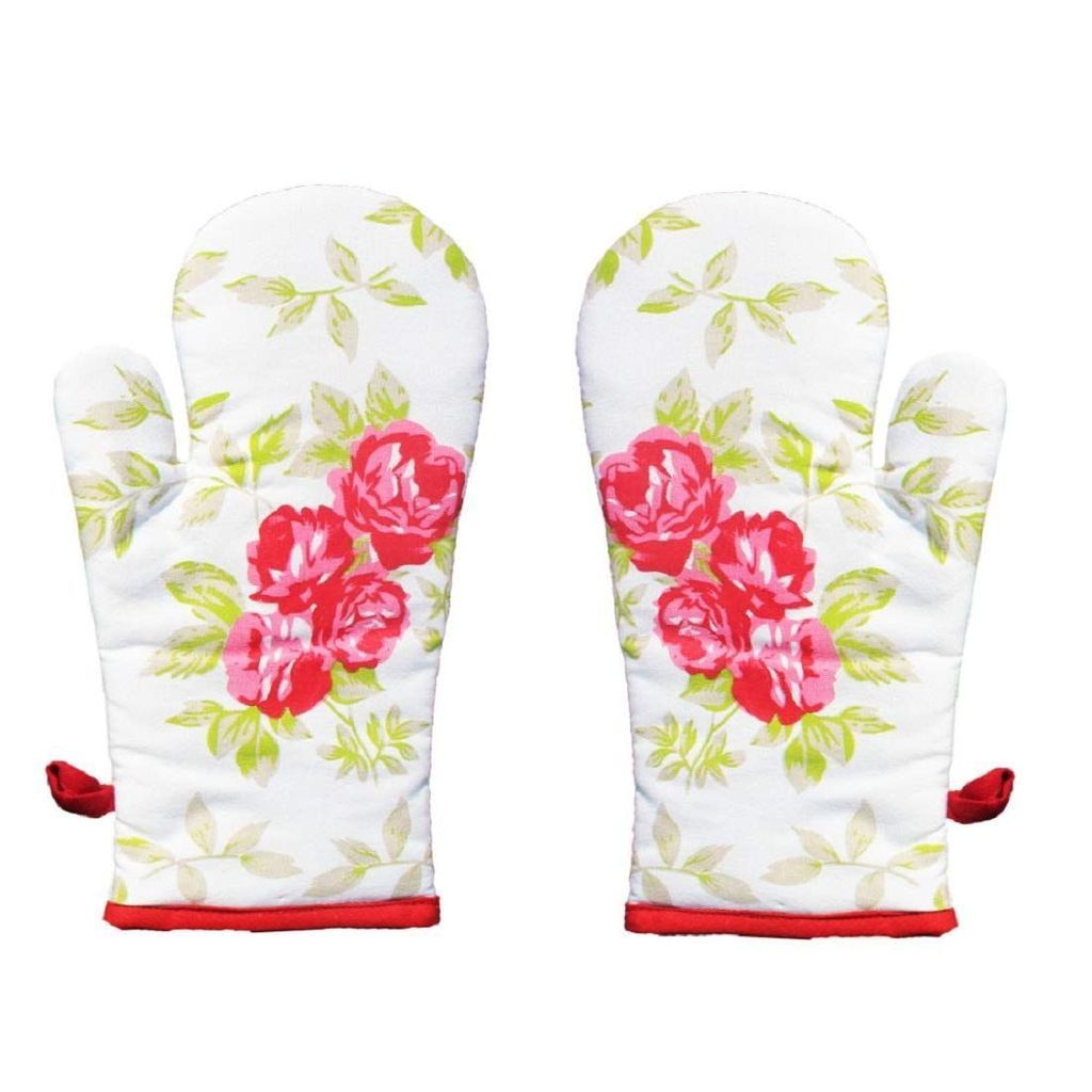AIRWILL, 100% Cotton Kitchen Padded Oven Gloves, Mitts (Pack of 2) - Gloves | Buy online on ZillyBuy