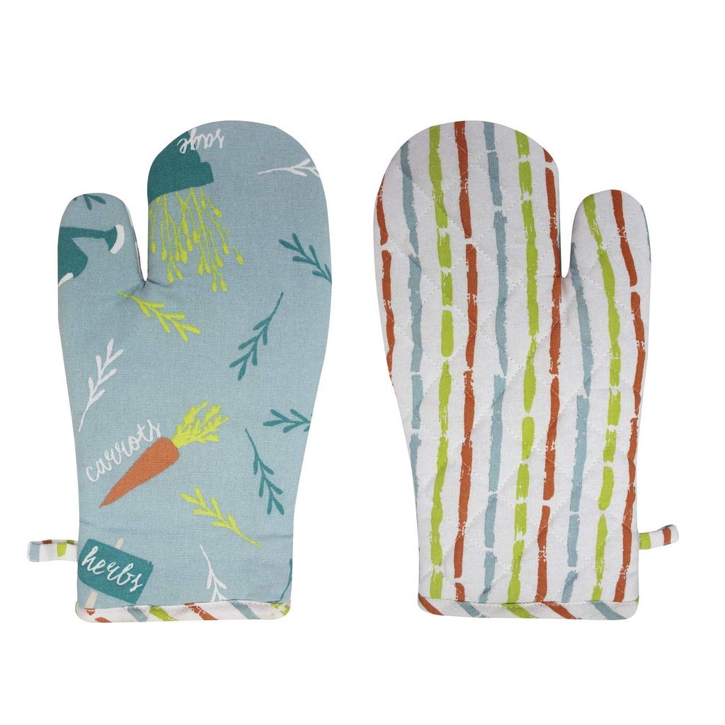 AIRWILL, 100% Cotton Kitchen Padded Oven Gloves, Mitts (Pack of 2) - Gloves | Buy online on ZillyBuy