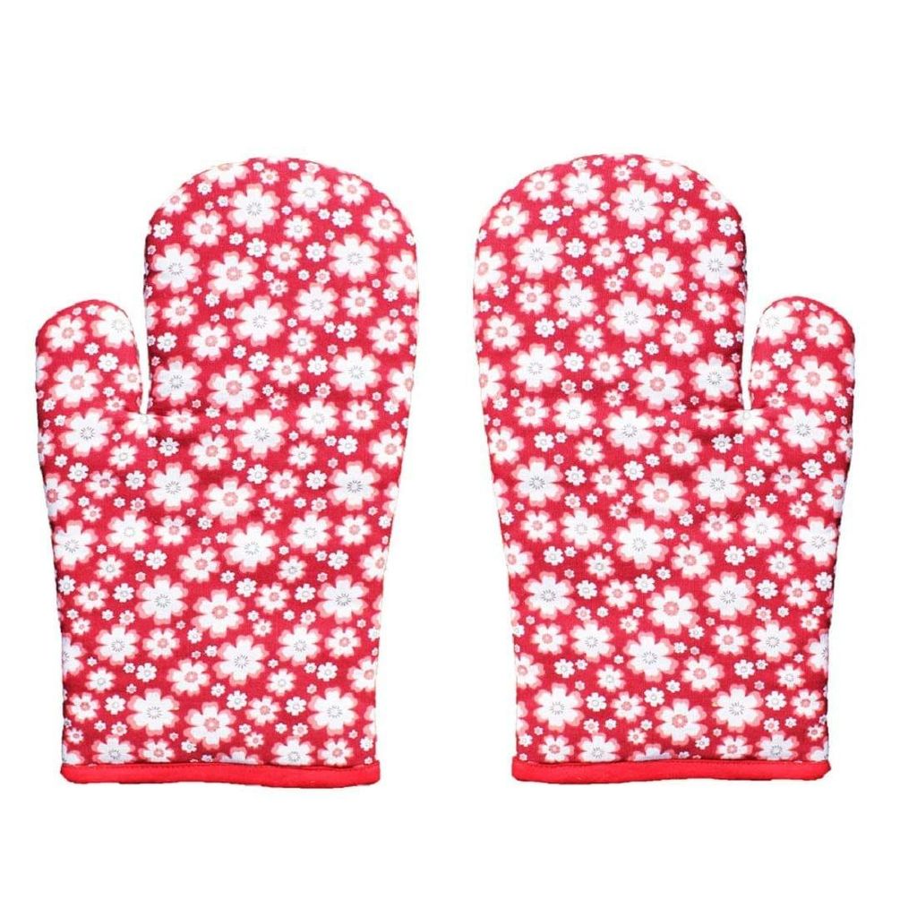 AIRWILL, 100% Cotton Kitchen Padded Oven Gloves, Mitts (Pack of 2) - Gloves | Buy online on ZillyBuy