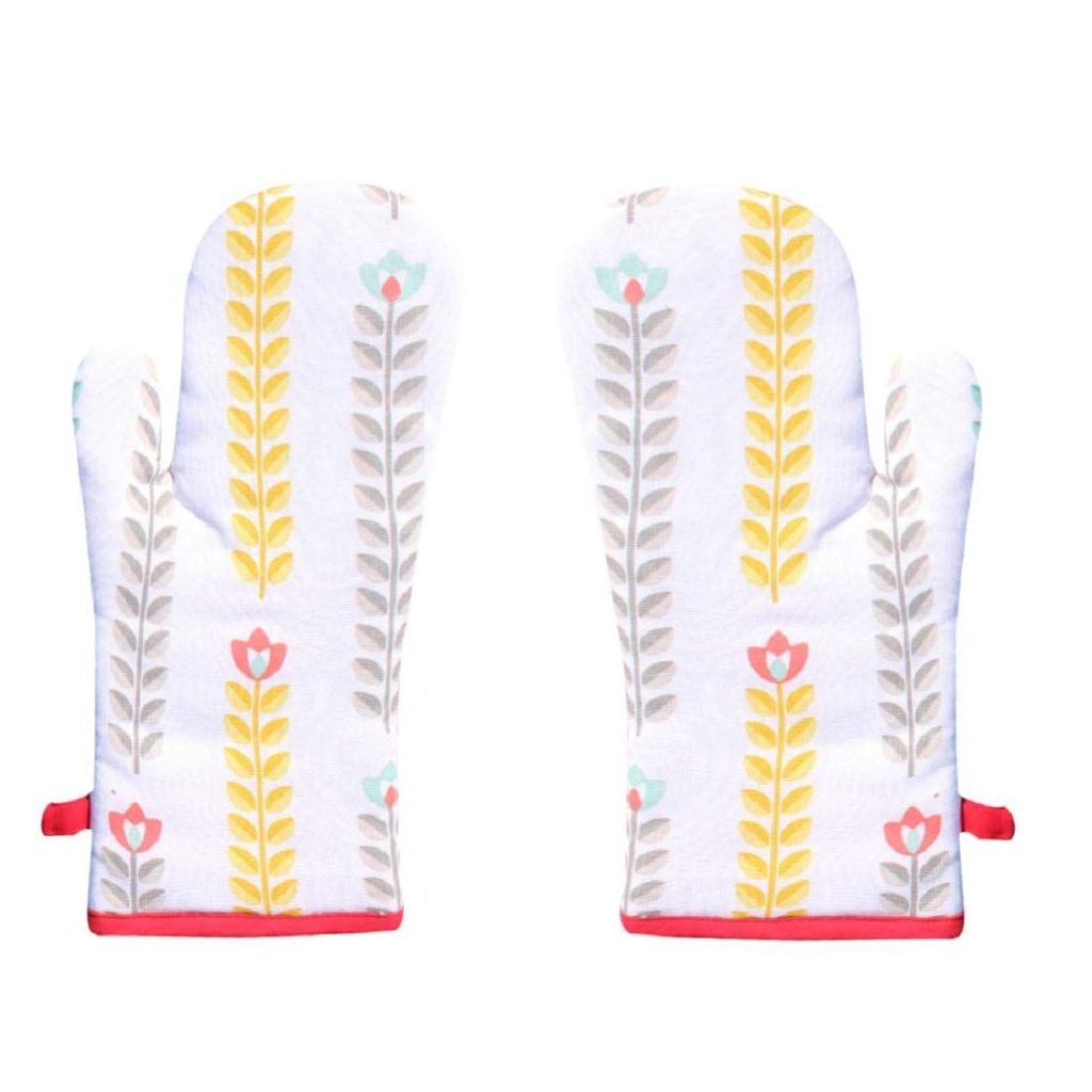 AIRWILL, 100% Cotton Kitchen Padded Oven Gloves, Mitts (Pack of 2) - Gloves | Buy online on ZillyBuy