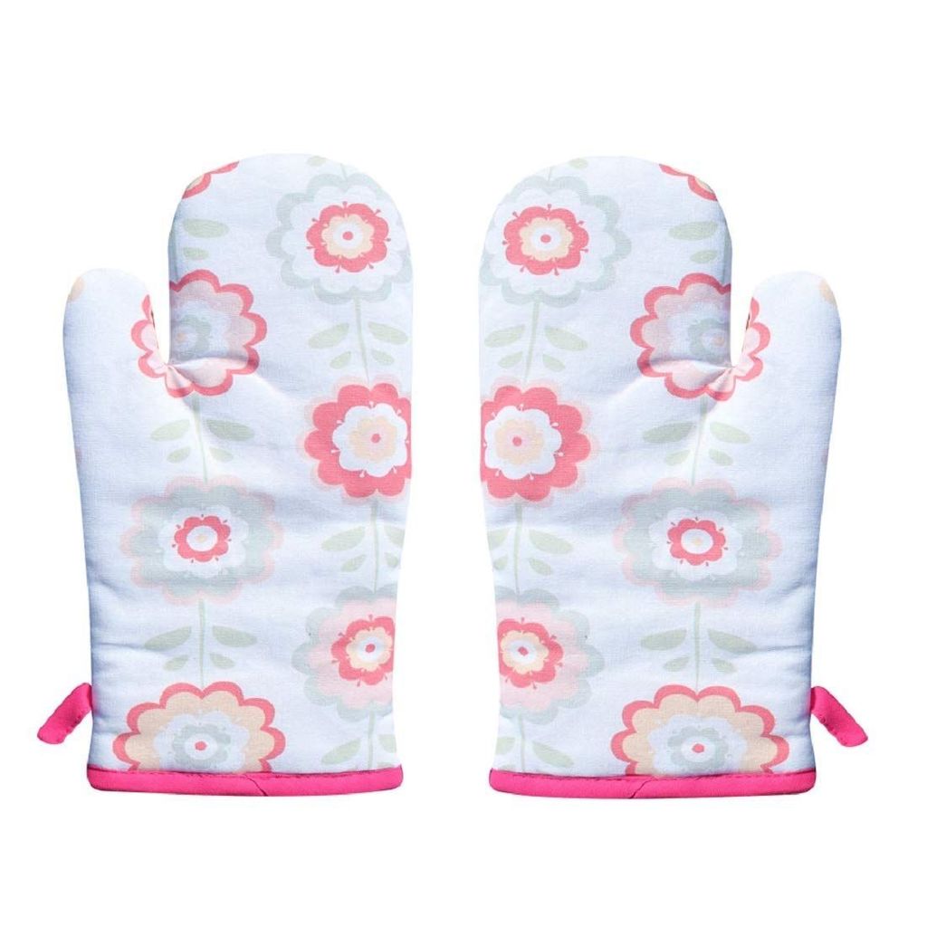 AIRWILL, 100% Cotton Kitchen Padded Oven Gloves, Mitts (Pack of 2) - Gloves | Buy online on ZillyBuy
