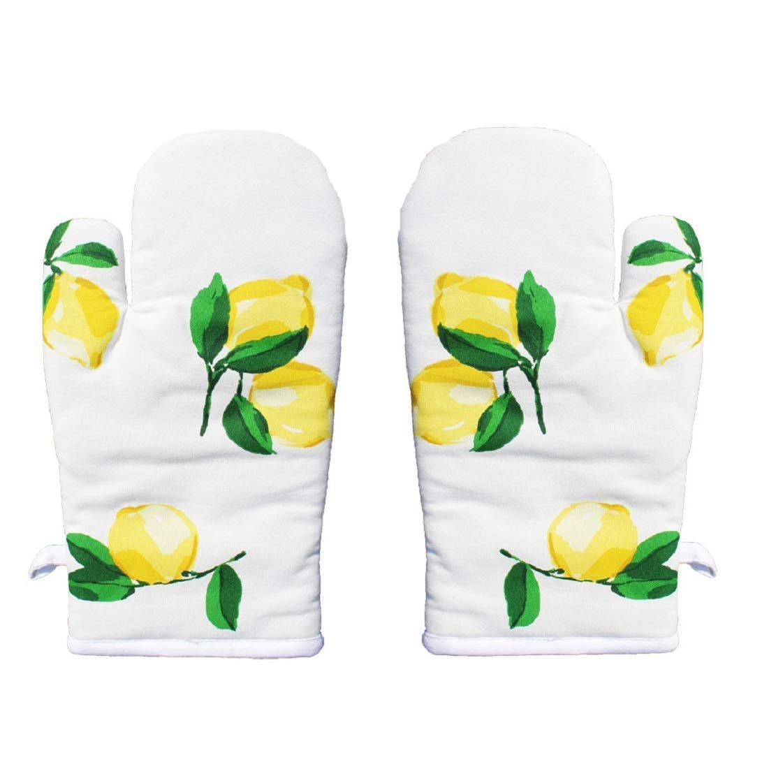 AIRWILL, 100% Cotton Kitchen Padded Oven Gloves, Mitts (Pack of 2)