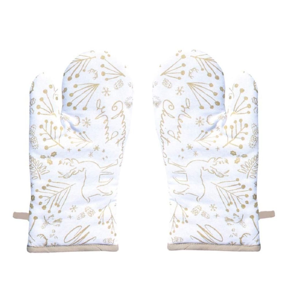 AIRWILL, 100% Cotton Kitchen Padded Oven Gloves, Mitts (Pack of 2) - Gloves | Buy online on ZillyBuy