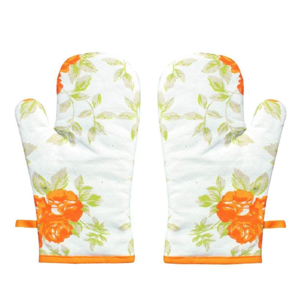 AIRWILL, 100% Cotton Kitchen Padded Oven Gloves, Mitts (Pack of 2) - Gloves | Buy online on ZillyBuy