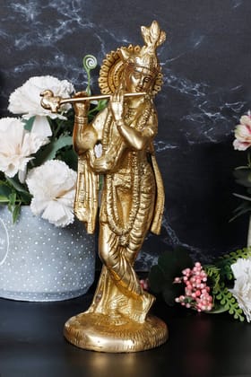 ARTVARKO Large Brass Shiva Idol Statue Mahakala Shiv Murti in